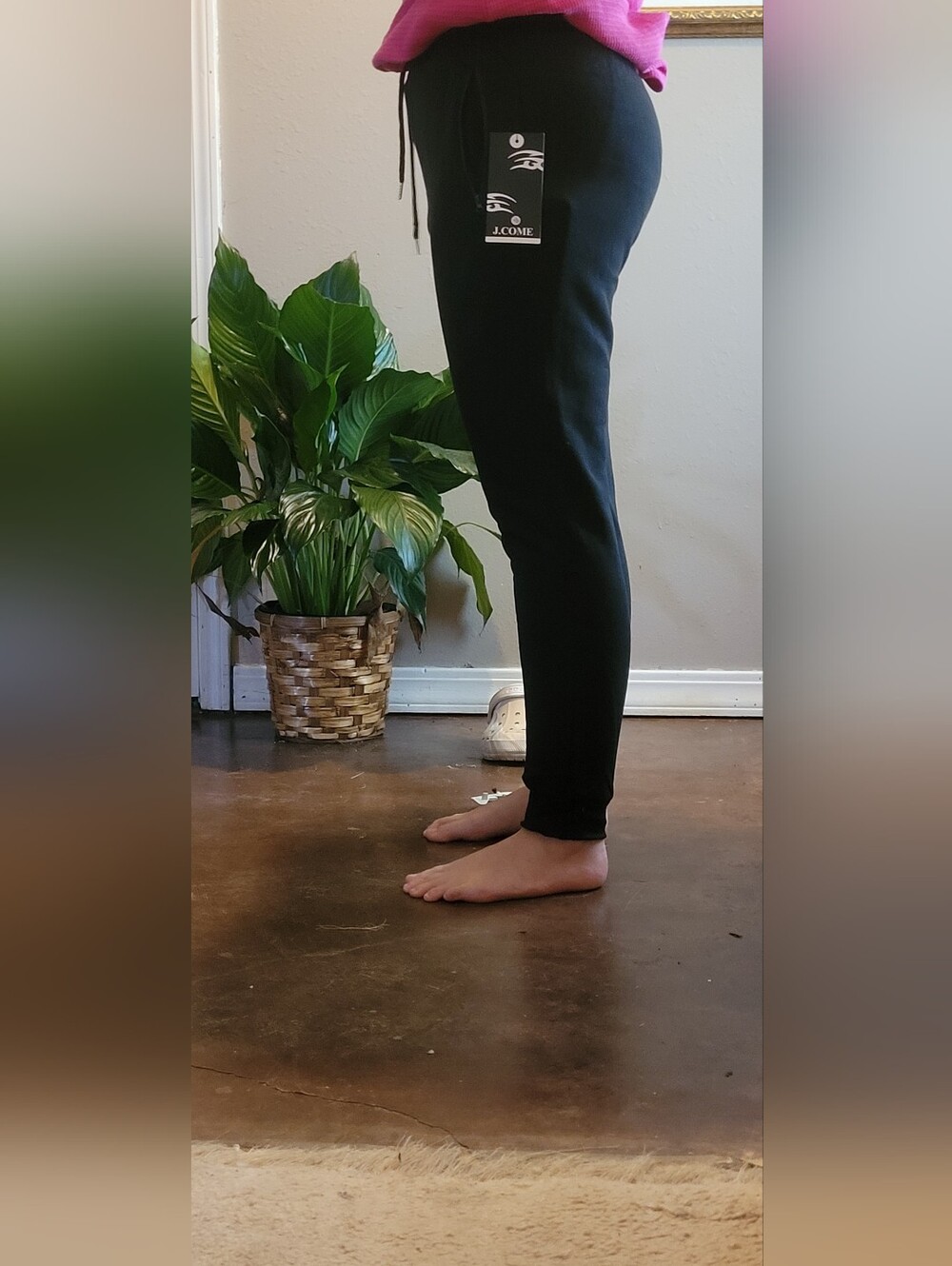 Womens Black Joggers